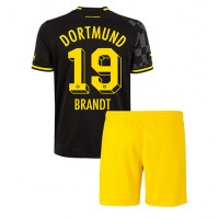 Borussia Dortmund Julian Brandt #19 Fotballklær Bortedraktsett Barn 2022-23 Kortermet (+ korte bukser)
